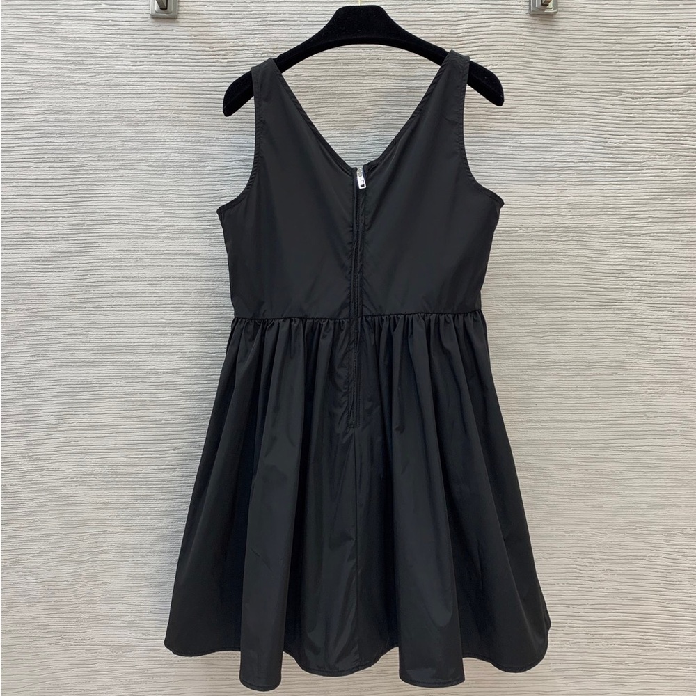 Prada Black Sleeveless Mini Sundress